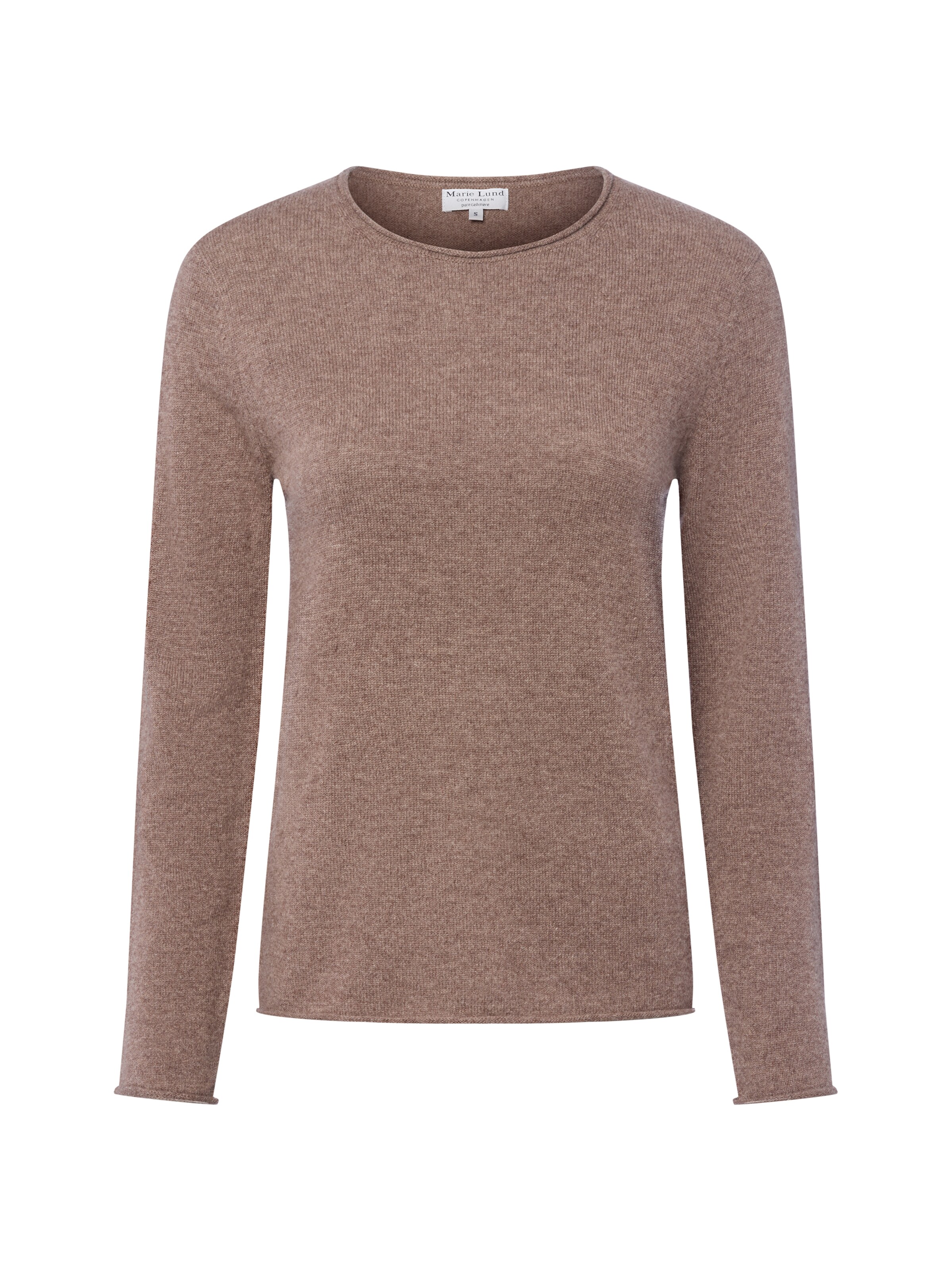 Marie Lund Pullover in Braun: Vorderseite