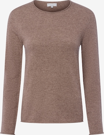 Pull-over Marie Lund en marron : devant