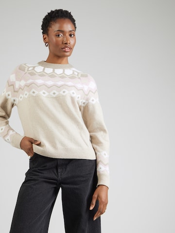 Eight2Nine Pulóver - bézs: elől