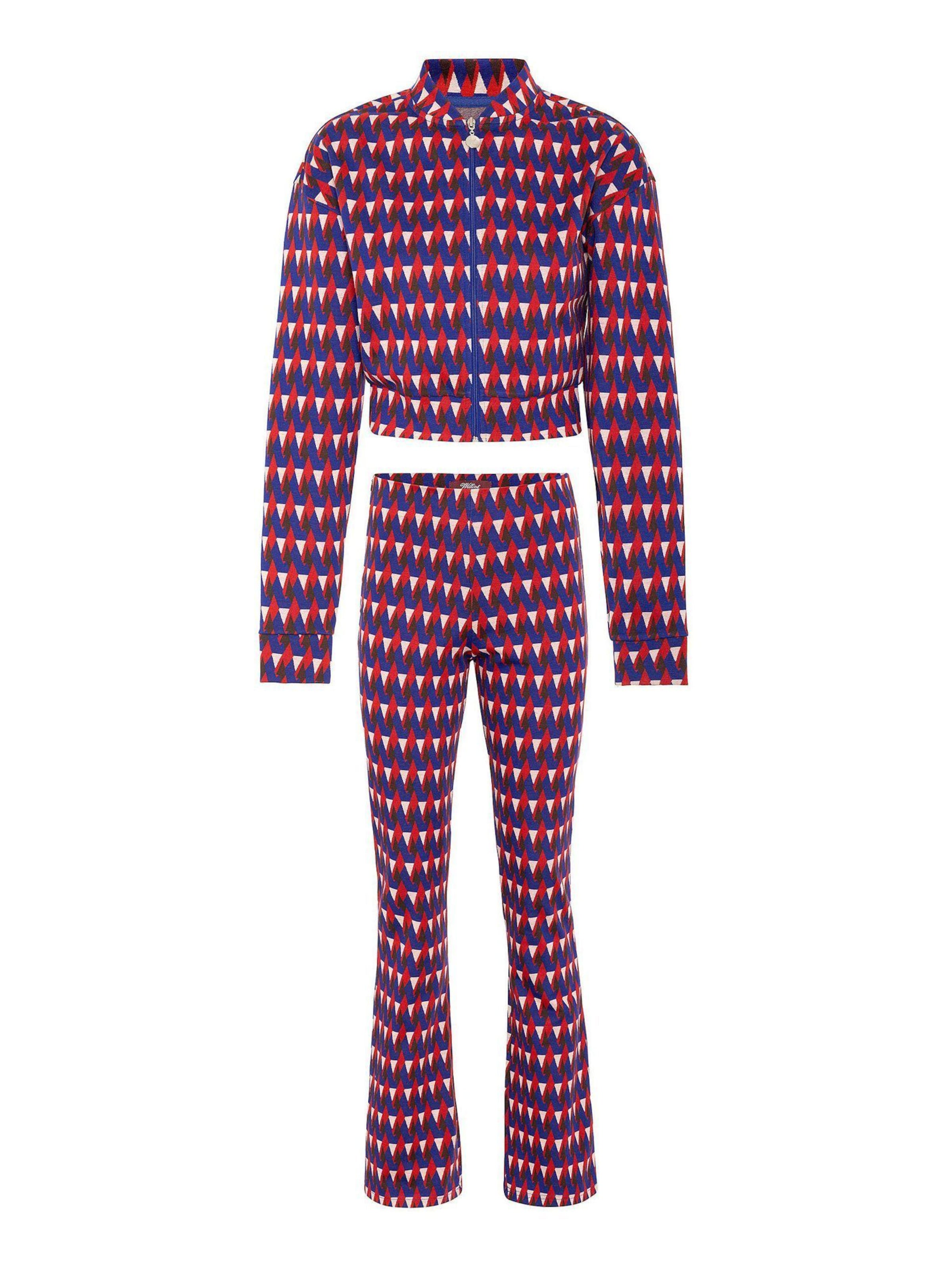 Williot Tepláková súprava - Červená: predná strana