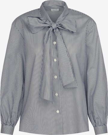 SEIDENSTICKER Blouse 'Schwarze Rose' in Blue: front