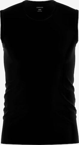 Ammann Tanktop ' Micro Modal ' in Schwarz: Vorderseite