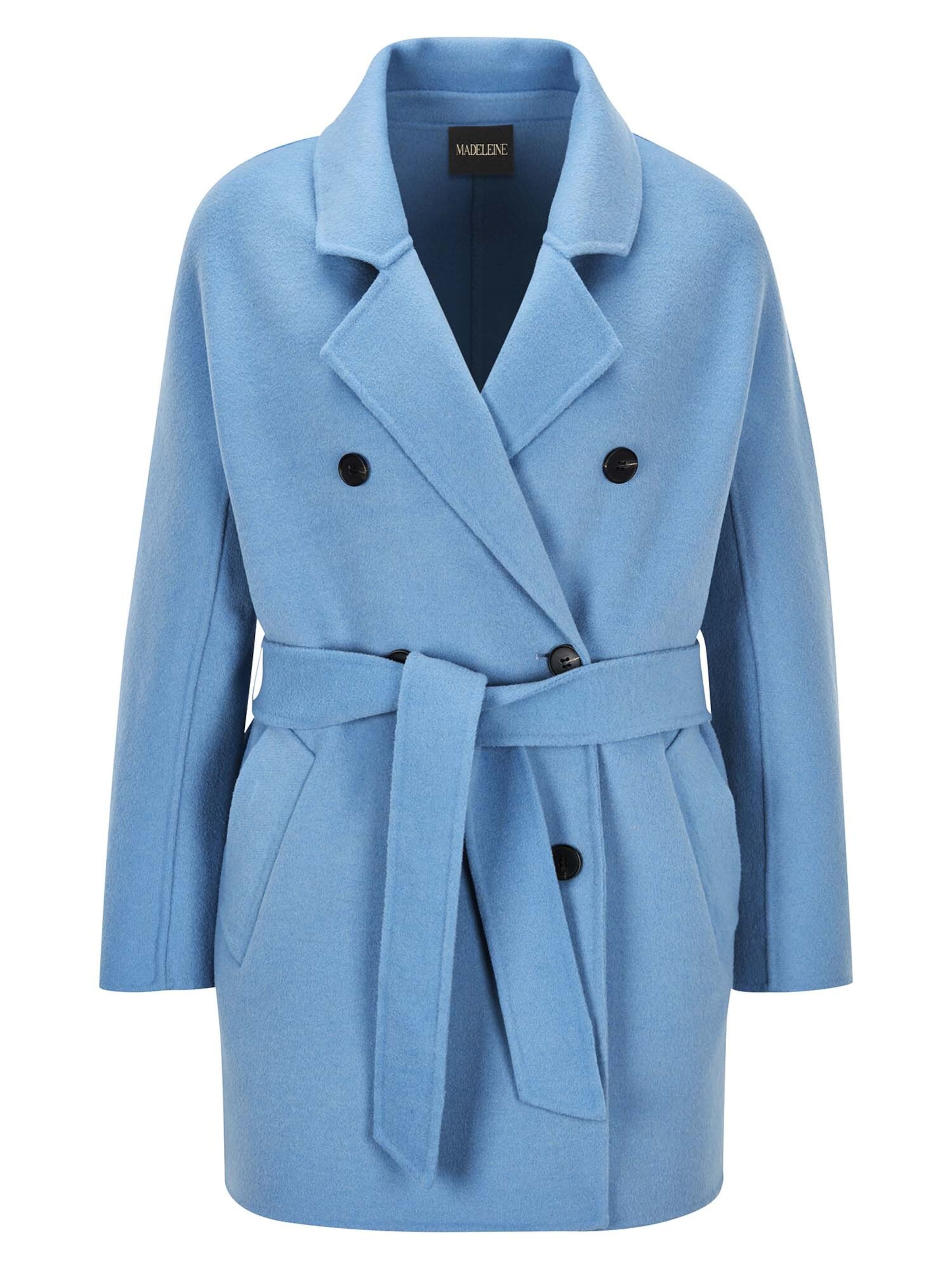 MADELEINE Übergangsmantel in Blau: Vorderseite