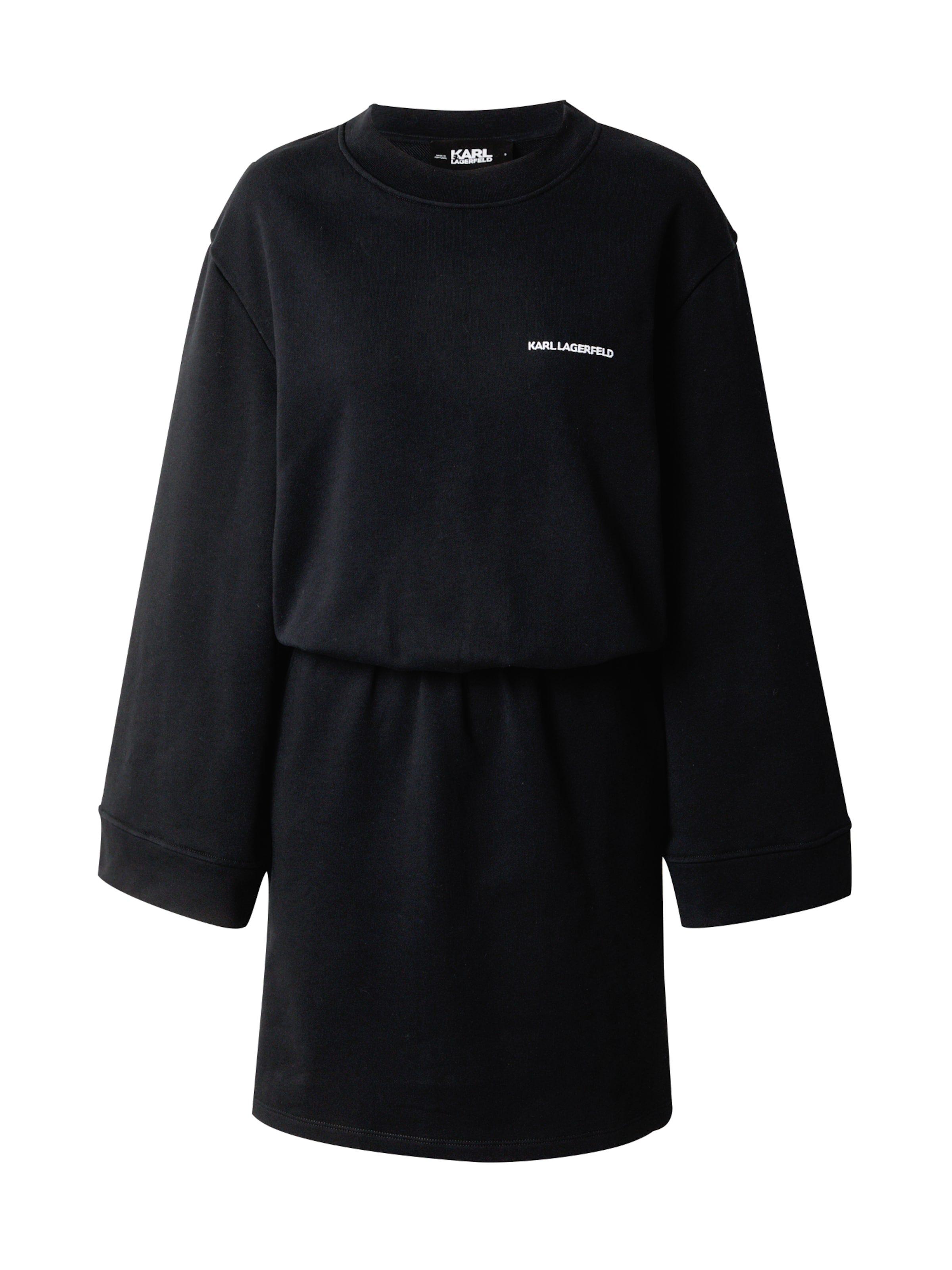 Karl Lagerfeld Рокля в черно: отпред