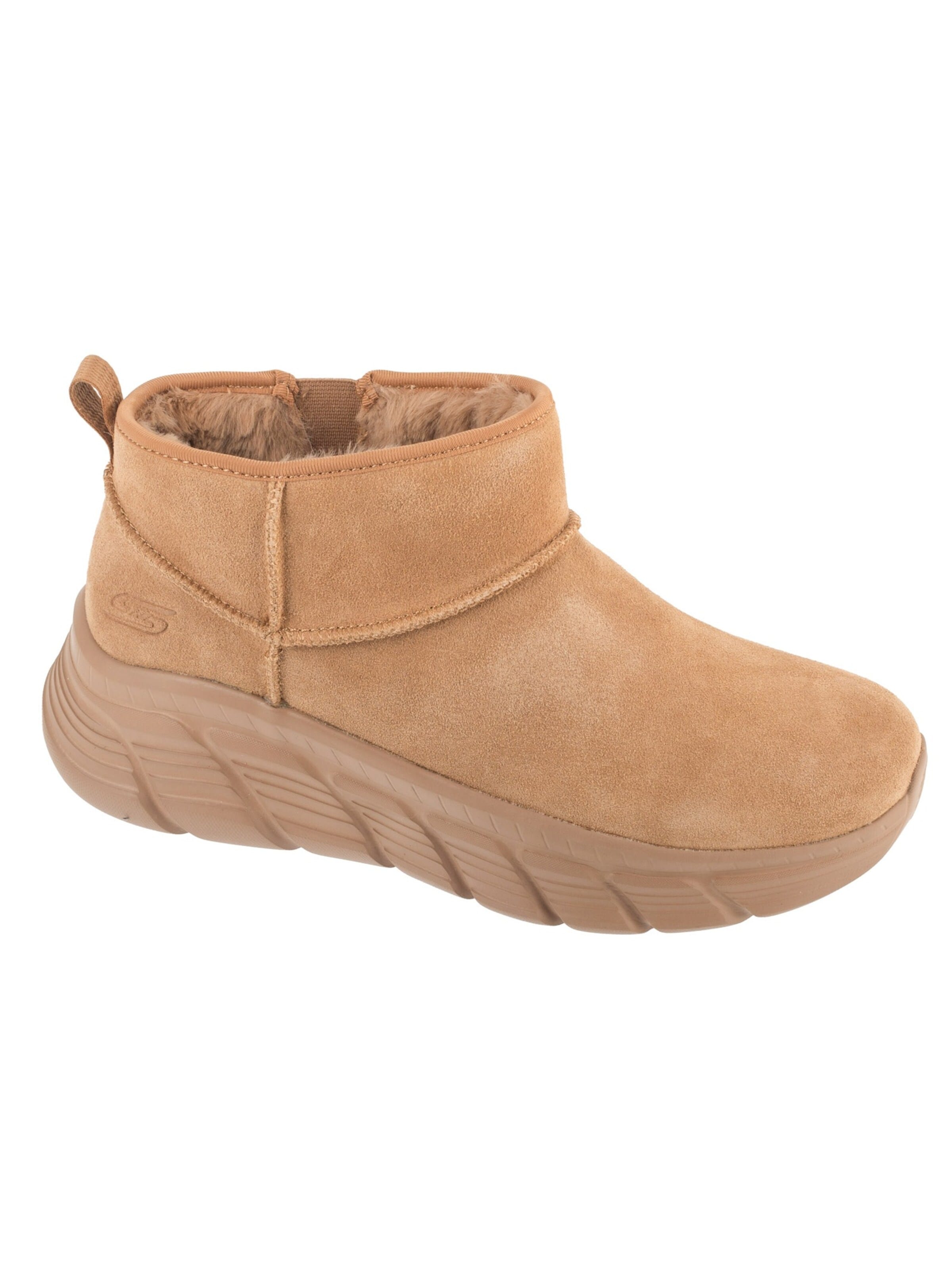SKECHERS Boots 'Skechers Bobs B Flex Hi - Hi Frost' in Bruin: voorkant