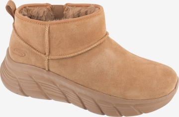 SKECHERS Boots 'Skechers Bobs B Flex Hi - Hi Frost' in Bruin: voorkant