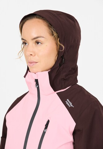 Weather Report Outdoor jacket 'CAMELIA' in Pink
