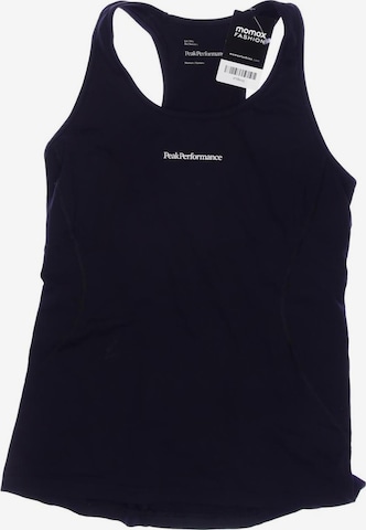 PEAK PERFORMANCE Top & Shirt in M in Black: front