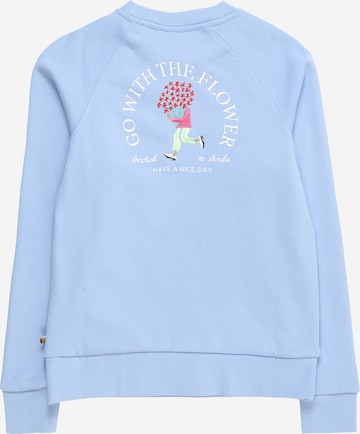 SCOTCH & SODA Sweatshirt in Blue