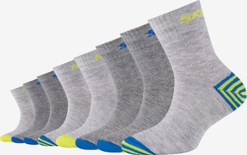 SKECHERS Athletic Socks in Grey: front