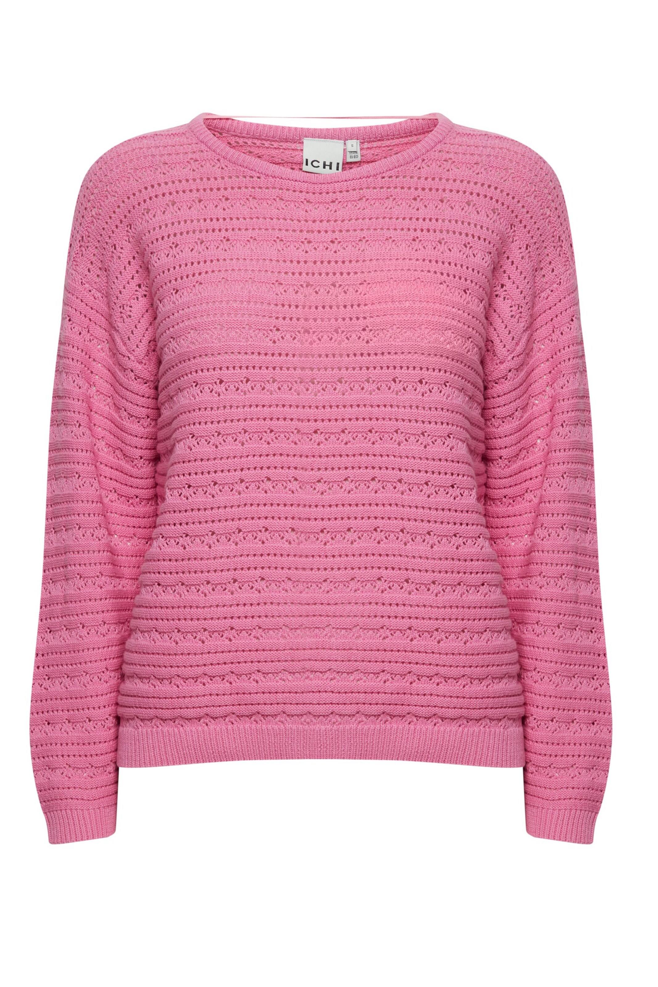ICHI Pullover 'MARION' in Pink: Vorderseite