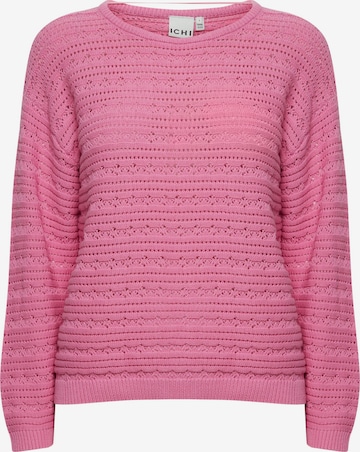 ICHI Pullover 'MARION' in Pink: Vorderseite