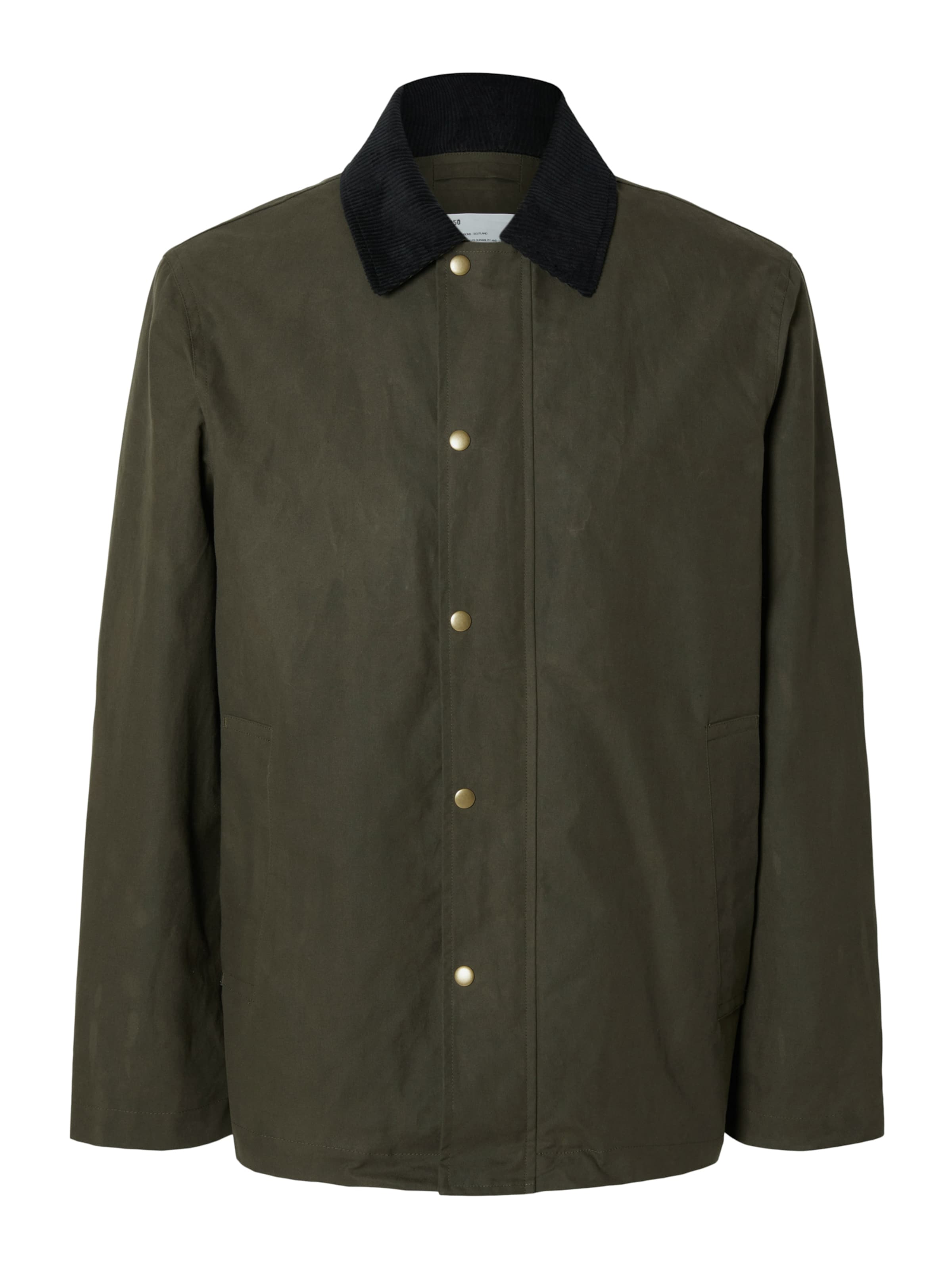 SELECTED Φθινοπωρινό και ανοιξιάτικο μπουφάν 'SLHWALTER' σε πράσινο: μπροστά