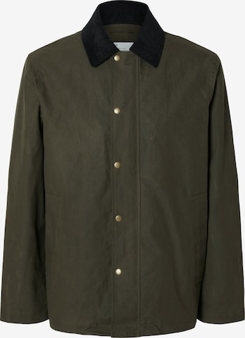 Giacca di mezza stagione 'SLHWALTER' di SELECTED in verde: frontale