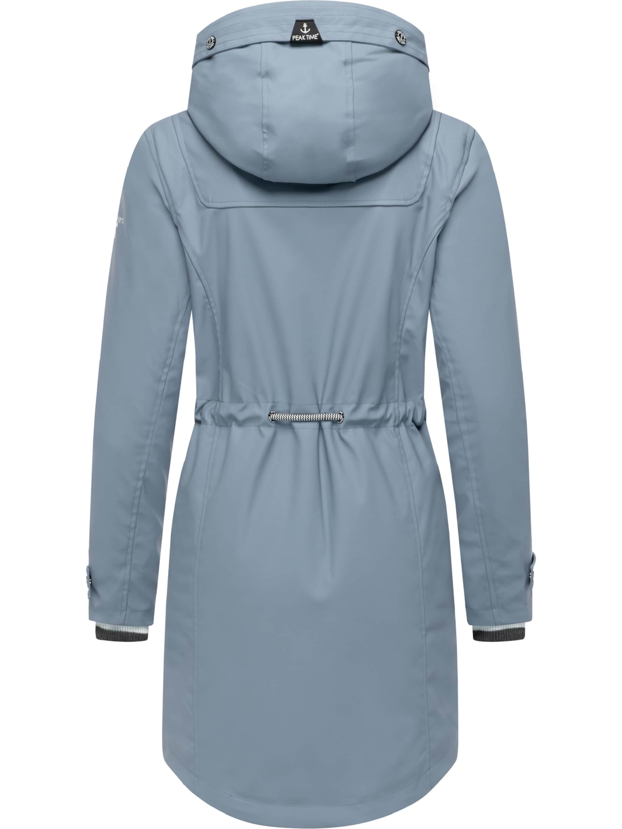Peak Time Regenjacke 'L60042' in Blau