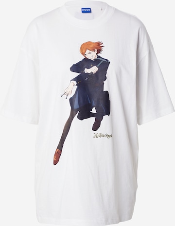 HUGOMajica 'JJK' - bijela boja: prednji dio