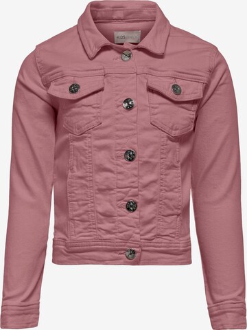 Veste mi-saison KIDS ONLY en rose : devant