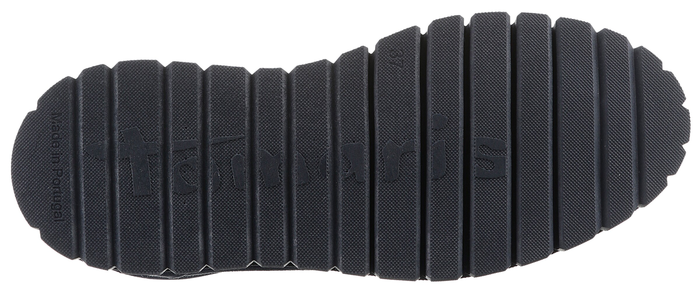 Tamaris Lace-up bootie in Blue