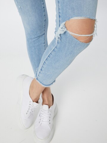 Skinny Jeans de la Abercrombie & Fitch pe albastru