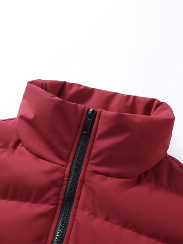 ALLTHEMEN Vest 'Wärmetrage' in Red