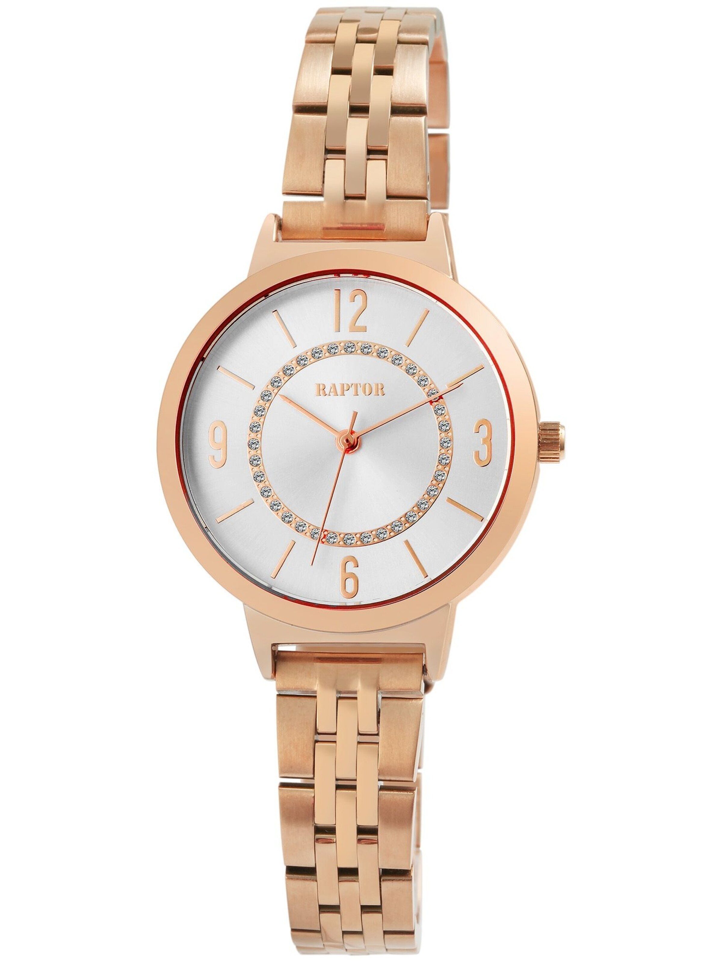 Raptor Analog Watch 'Sara 3 ATM' in Gold