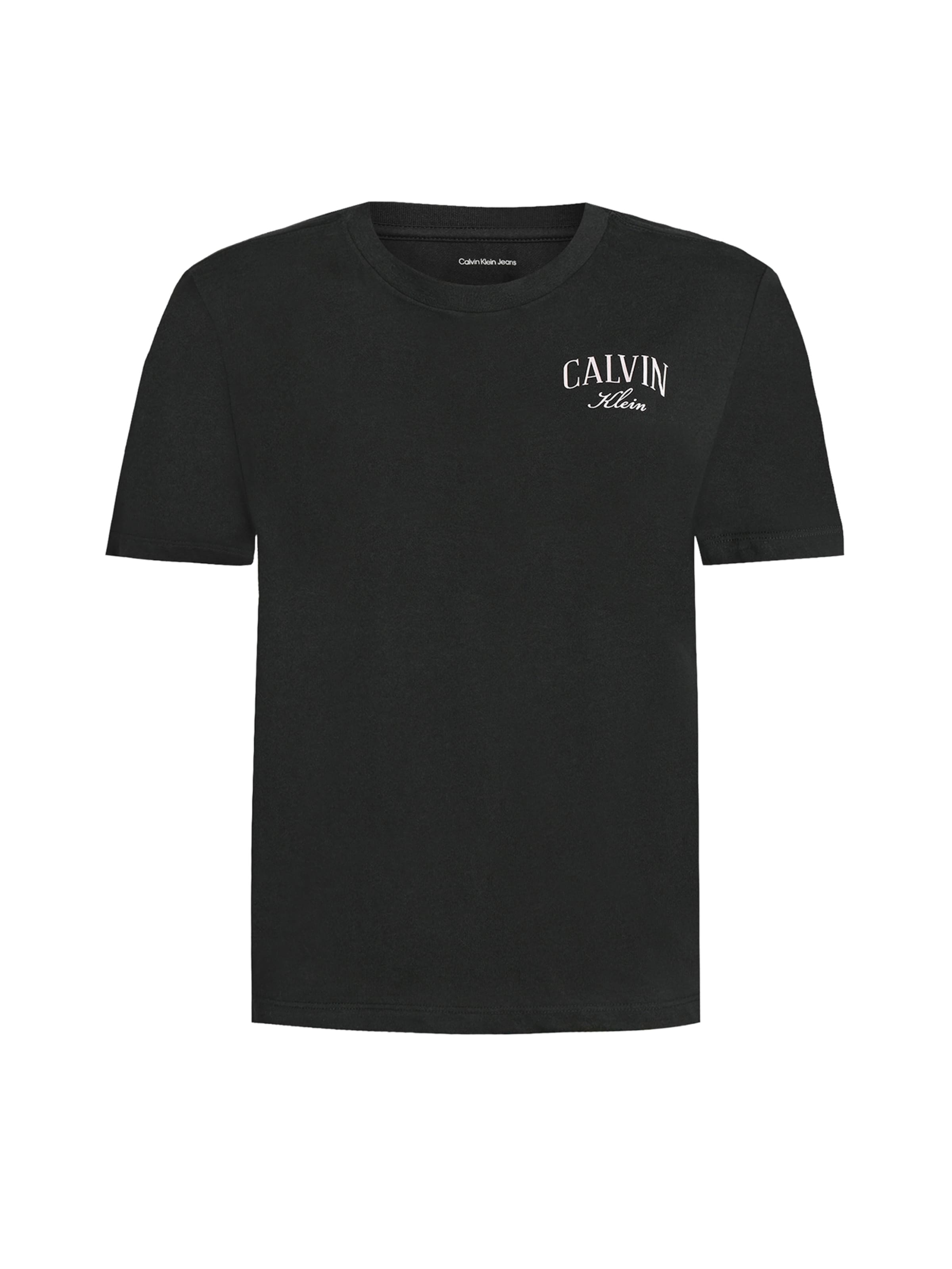 Calvin Klein Jeans Μπλουζάκι σε μαύρο: μπροστά