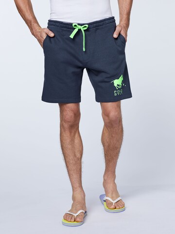 Polo Sylt Regular Shorts in Blau: predná strana