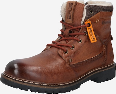 Dockers by Gerli Snowboots in creme / karamell / dunkelbraun, Produktansicht