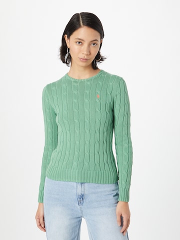 Polo Ralph Lauren Пуловер 'JULIANNA' в зелено: отпред