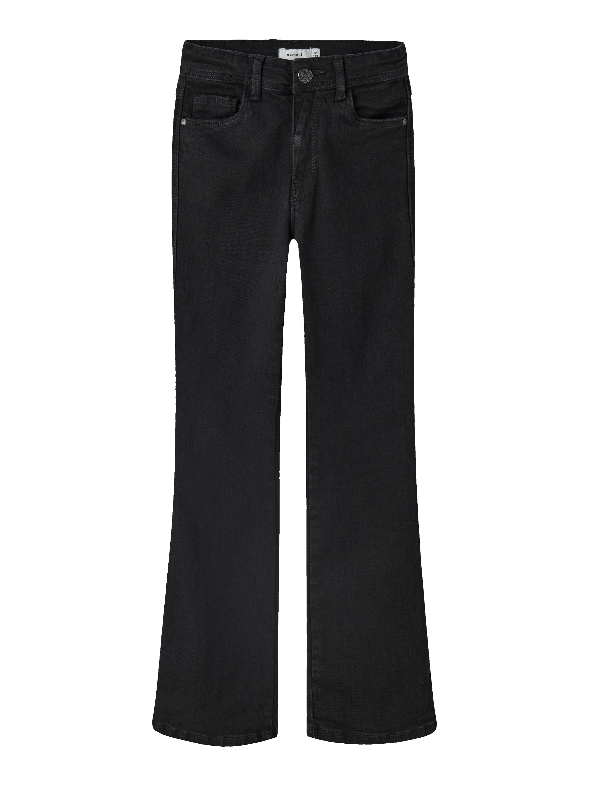 NAME IT Jeans 'NKFPOLLY SKINNY BOOT JEANS 1142-AU'‌‌ in Schwarz: Vorderseite