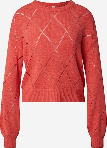 ONLY Pullover 'ONLGeenas' in Rot: Vorderseite