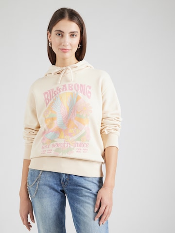 Bluză de molton 'AGUILA' de la BILLABONG pe bej: față