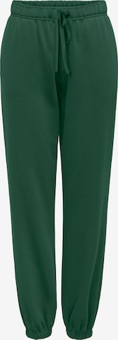 Pantalon 'ONLBEST' ONLY en vert : devant