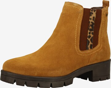 JANA Chelsea boots in Bruin: voorkant