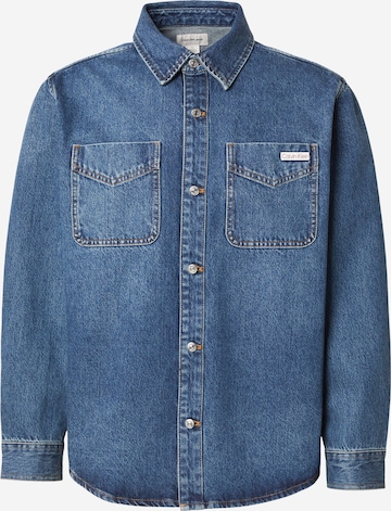 Calvin Klein Jeans Comfort Fit Paita '90S HORIZON' värissä sininen: etupuoli