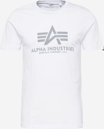 ALPHA INDUSTRIES Koszulka w kolorze biały: przód
