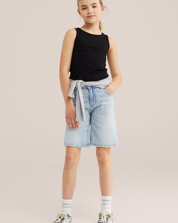 WE Fashion Τοπ σε μαύρο