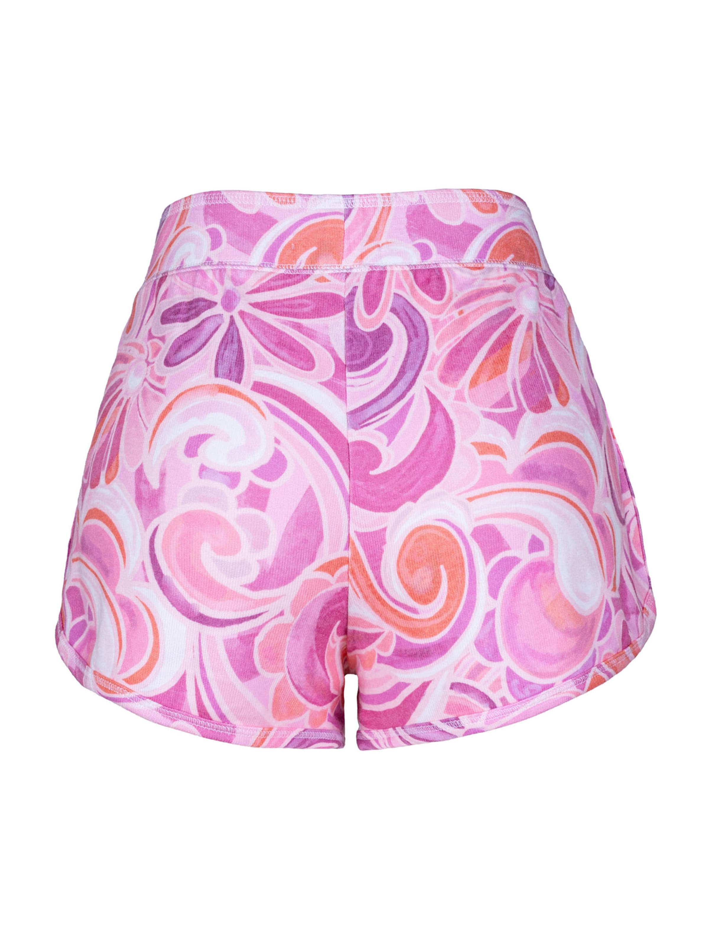 Pantalon de pyjama 'Stay Groovy' PJ Salvage en rose