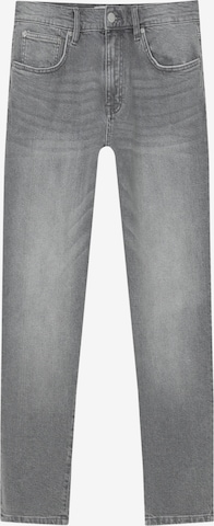 Pull&Bear Regular Jeans in Grey: front