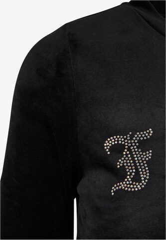 FUBU Shirt 'Old English Rhinestone' in Zwart