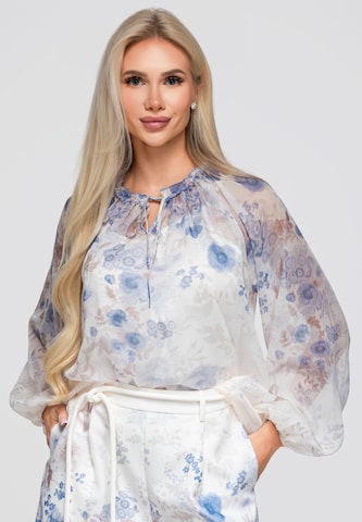 Ombre Blouse ' OW-SH-E0063' in Blauw: voorkant