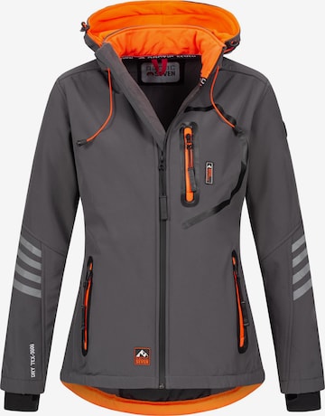 Arctic Seven Outdoor Jacket in Grey: front