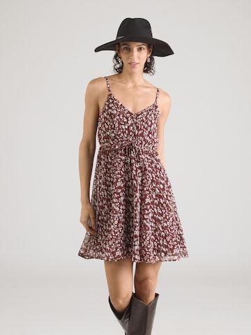 ABOUT YOU Summer Dress 'Caroline' in Red: front