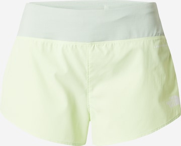 THE NORTH FACE Regular Workout Pants 'SUMMER' in Yellow: front