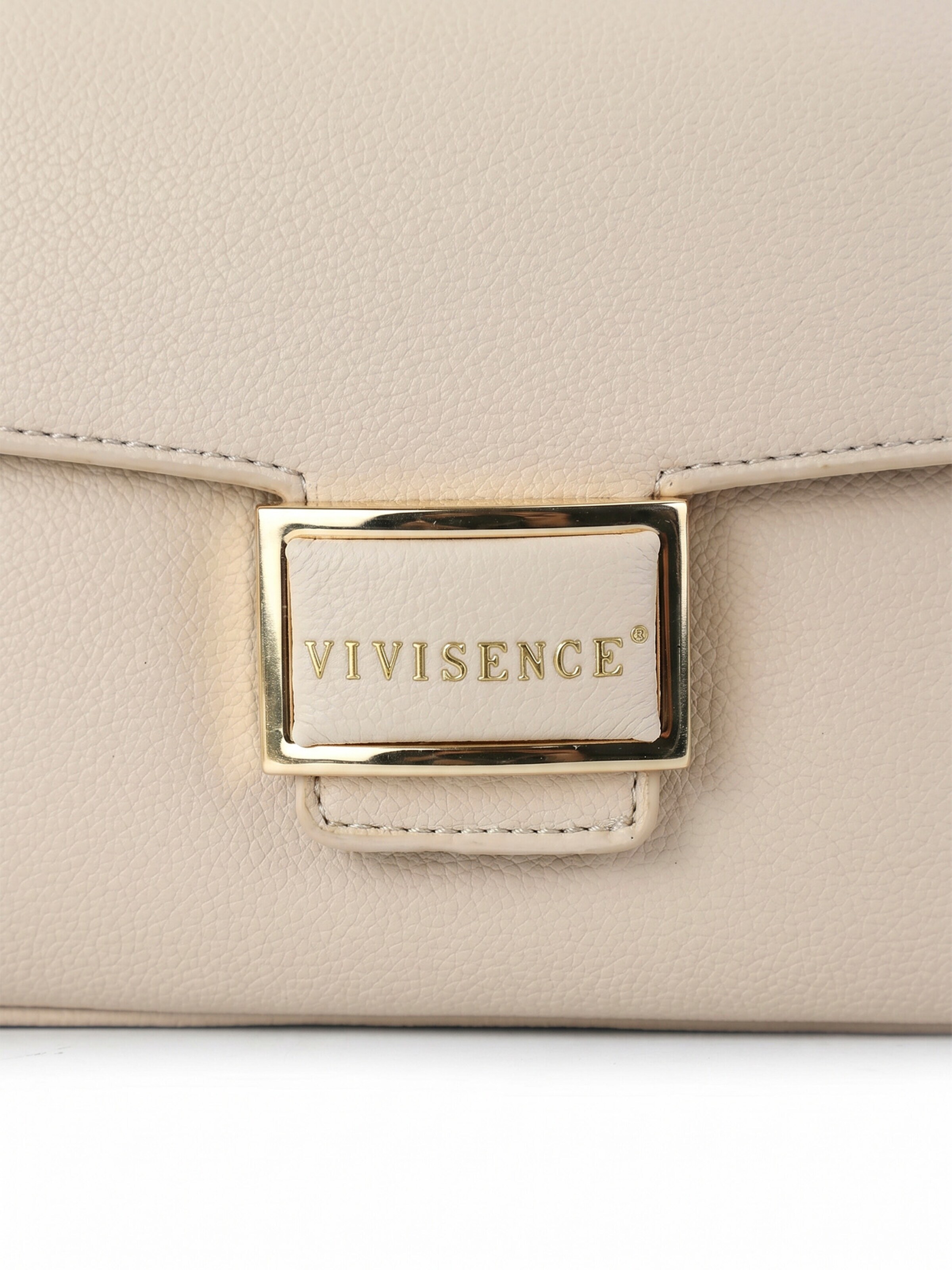 Vivisence Schultertasche 'T0026'‌‌‌‌‌‌ in Beige