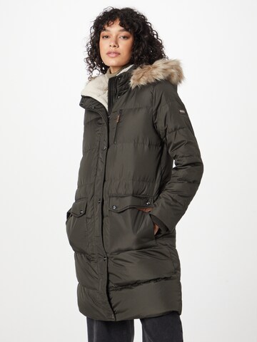 Lauren Ralph Lauren Winter Coat in Green: front