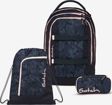 Satch Rucksack in Blau: Vorderseite