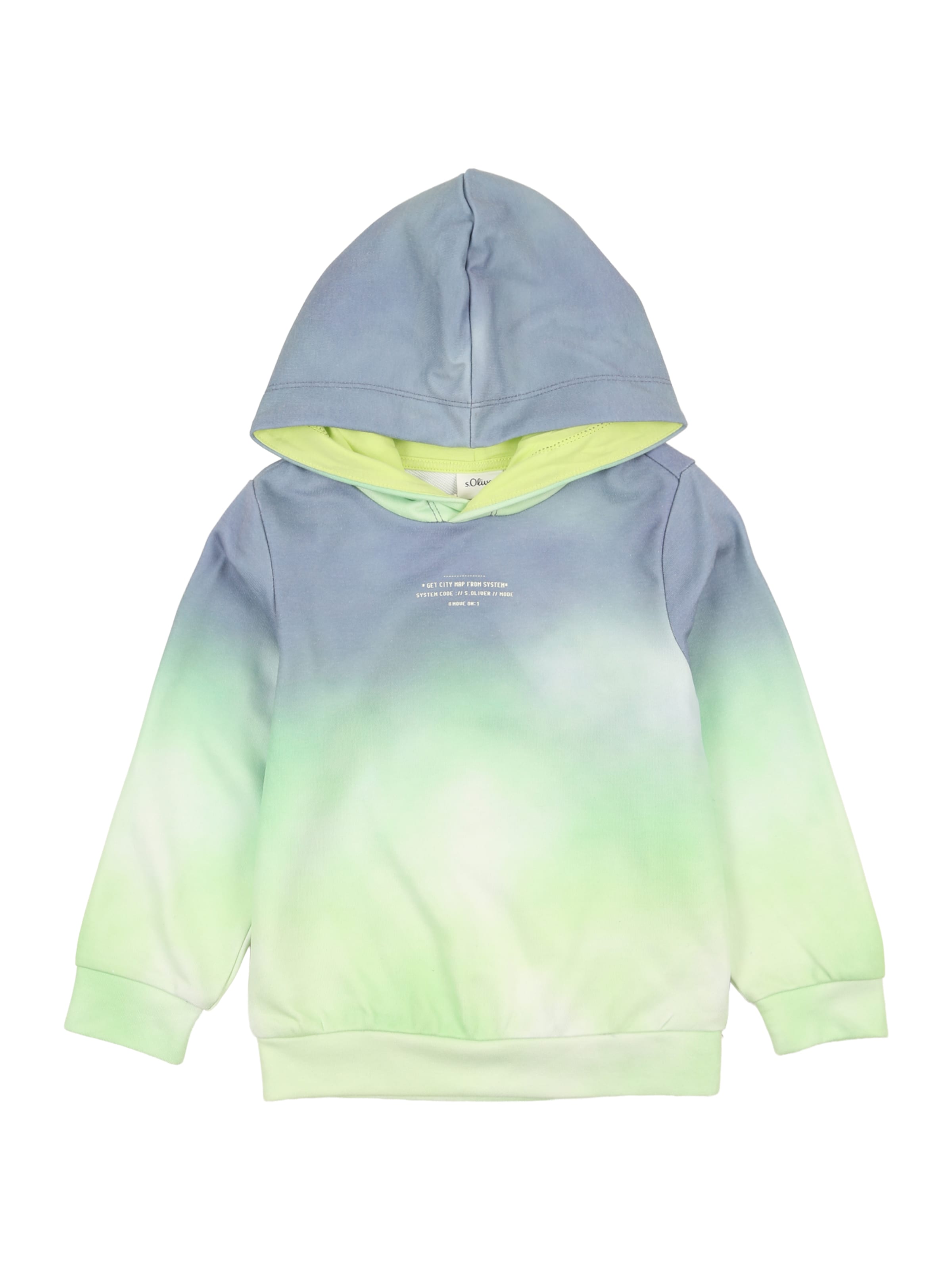 Sweat s.Oliver en vert : devant