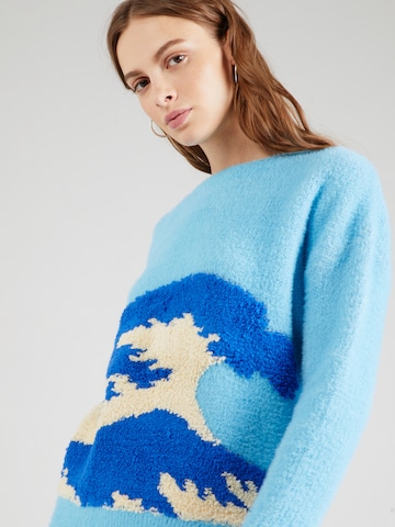 FRNCH PARIS Sweater 'MAEKO' in Blue