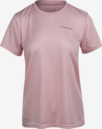 ENDURANCE Funktionsbluse 'Vista' i pink: forside